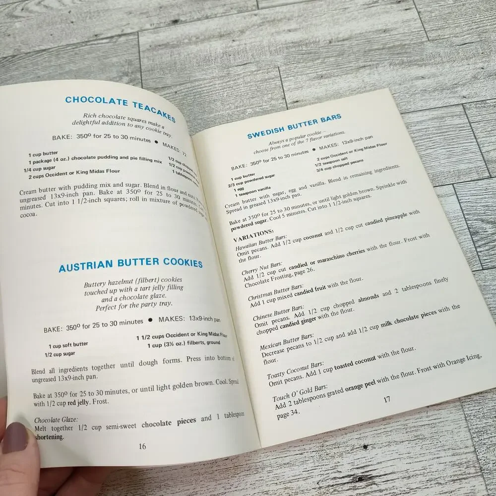 Cookbook occident king